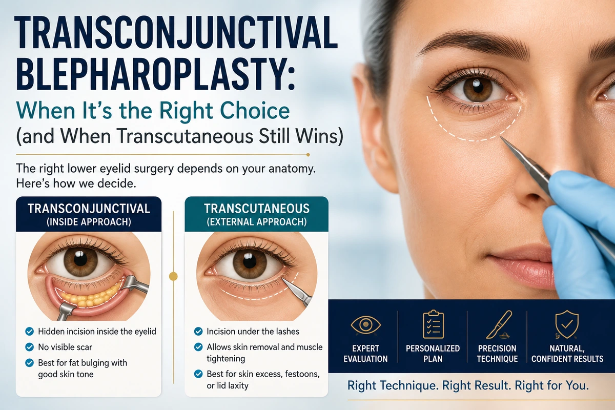 Transconjunctival Blepharoplasty ransconjunctival Blepharoplasty